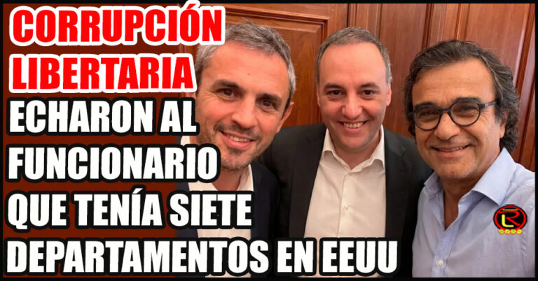 Indignación selectiva de Milei: Frugoni afuera, pero sigue Adorni