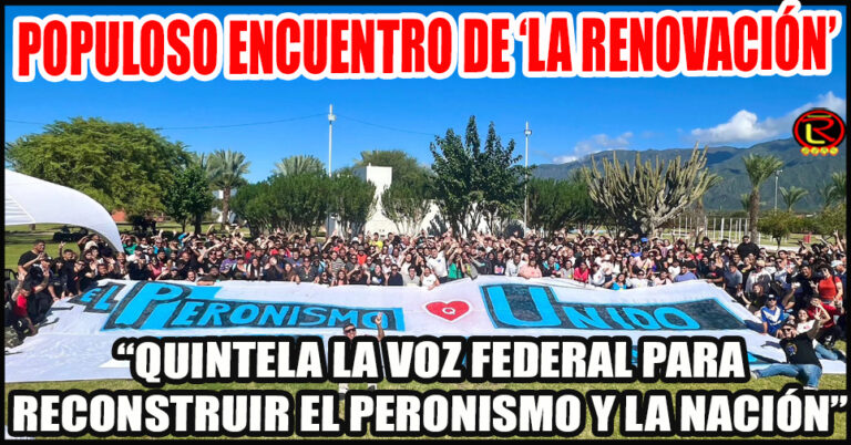 «La Argentina necesita hoy una alternativa real, federal y profundamente humana»