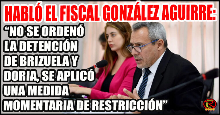 El Fiscal detalló los motivos de la detención de Bordón