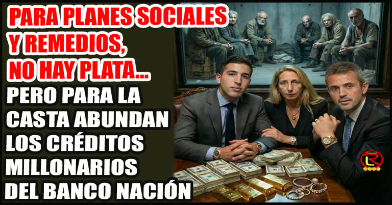 MILEI DA MÁS A LOS QUE MÁS TIENEN Y MENOS A LOS QUE MENOS TIENEN