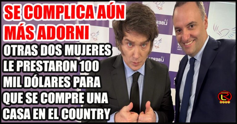 La casa del country Indio Cuá que Adorni no informó en su declaración jurada