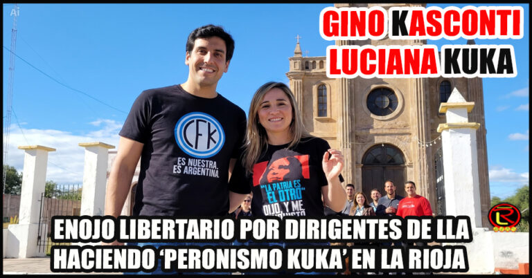 Nuevos apodos de los Libertarios puros para el Diputado Nacional y la Concejal Capitalina