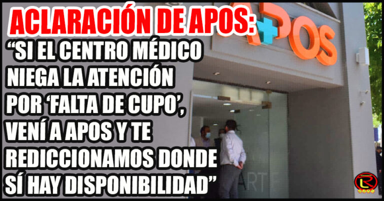 «El cupo es para los prestadores, NO para los afiliados»