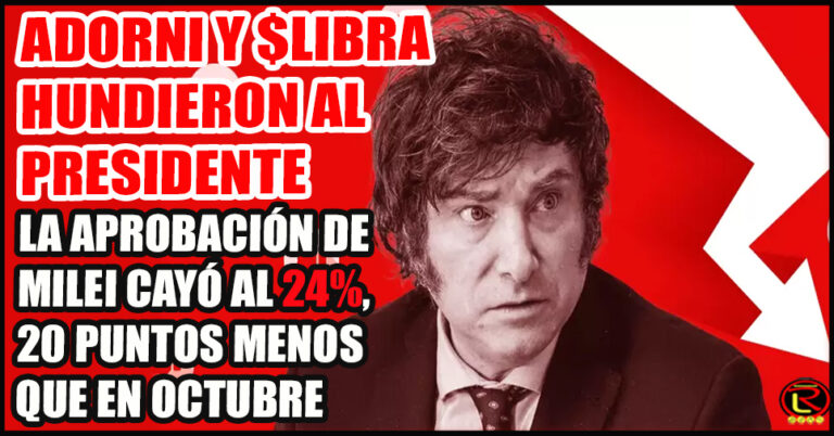 Alarma total en Casa Rosada por las últimas encuestas
