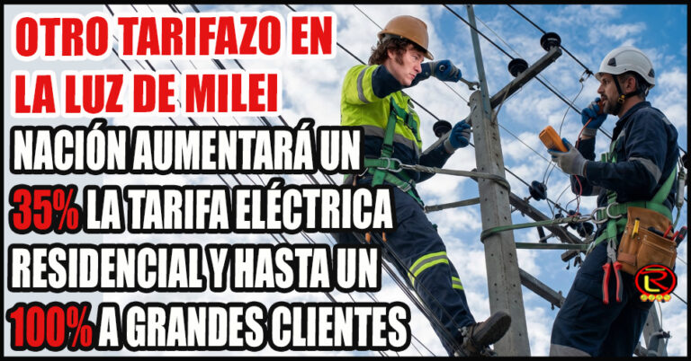 Impactará en Junio en usuarios residenciales, comercios e industrias
