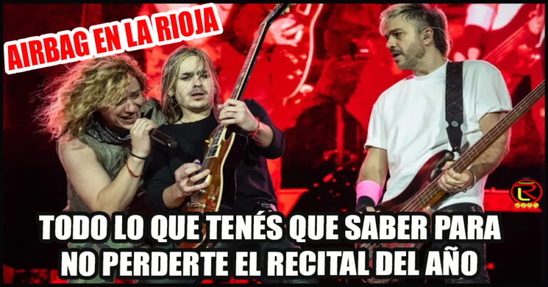 El Viernes llega al Superdomo la Banda de Rock más exitosa del País