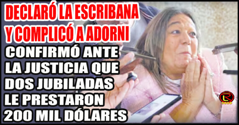 El Jefe de Gabinete fue financiado por dos jubiladas, a un año y sin interés