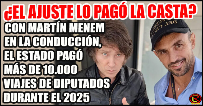 Mientras vos dejás de usar el auto porque no te alcanza para la Nafta, los Diputados hicieron 10.000 viajes en Avión