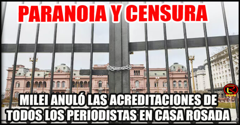 No hay otro antecedente similar en los últimos 50 años, ni siquiera en la Dictadura