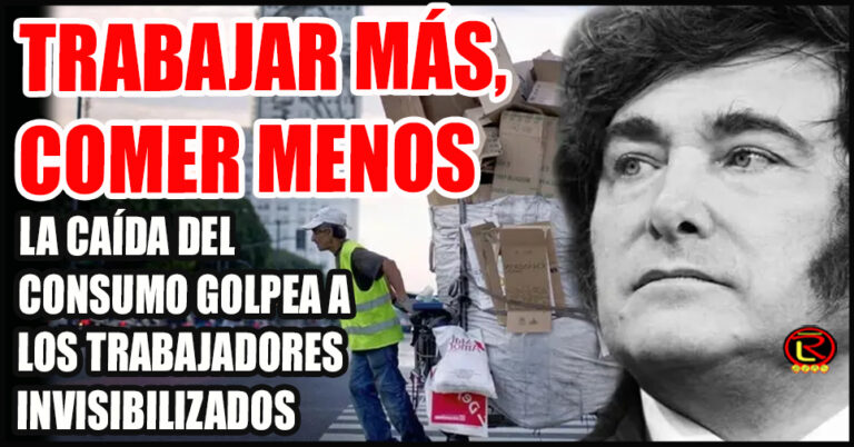 La crisis de quienes dependen de lo que gastan otros trabajadores para poder sobrevivir