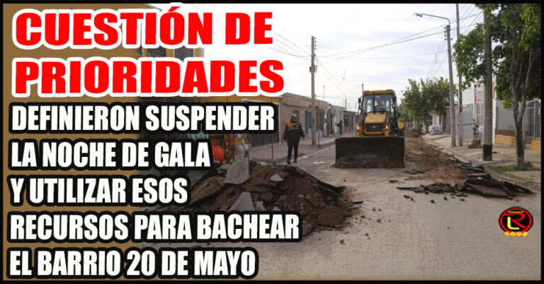 Se ejecutan tareas de demolición, bacheo, reasfaltado y apertura de calles