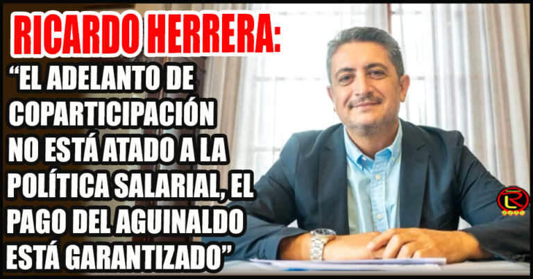El Secretario General garantizó el aguinaldo y se refirió al aumento salarial anticipado por el Gobernador