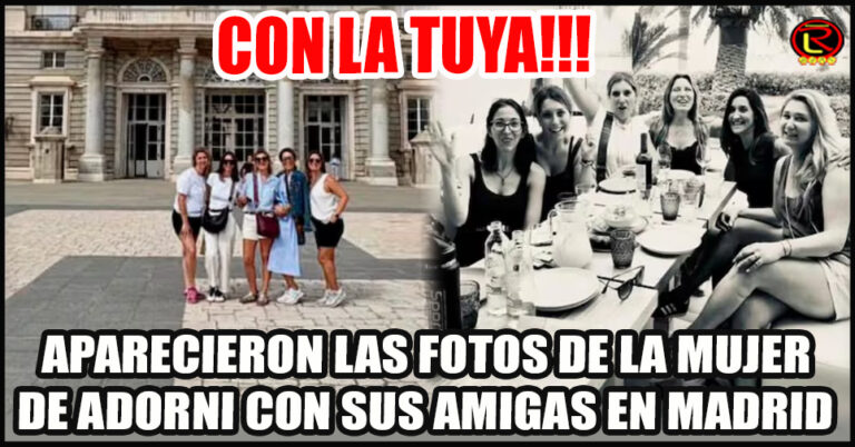 Una deslomada en Madrid: las fotos que confirman el viaje de Bettina Angeletti con sus amigas