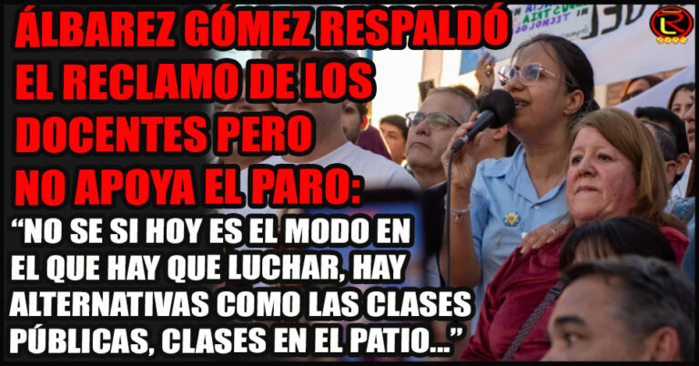 La Rectora de la UNLaR calificó al reclamo de los Docentes como ‘absolutamente justo’