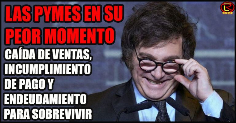Más de la mitad de las PYMES financian su funcionamiento cotidiano con deuda