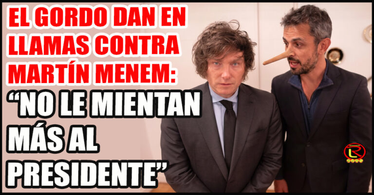 Wayback Machine confirmó que Rufus es Menem