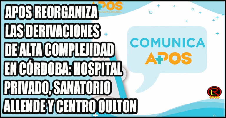 APOS garantiza la finalización de todos los tratamientos oncológicos que se encuentran en curso