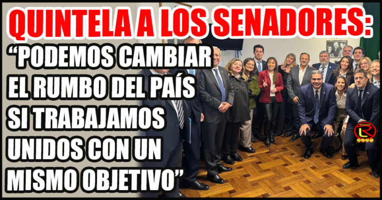 Reunión clave con senadores justicialistas por la situación nacional