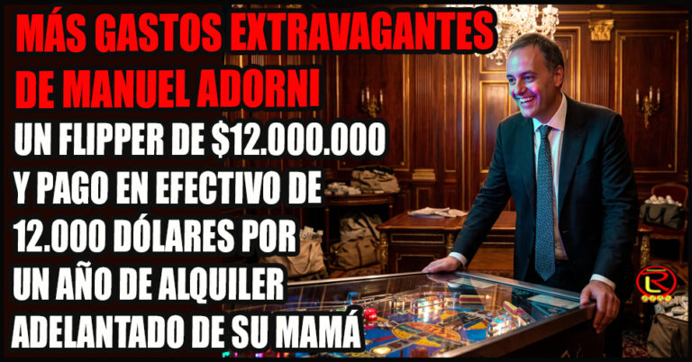 El Jefe de Gabinete gastó 8 mil dólares en un flipper de Los Locos Addams para su casa del country