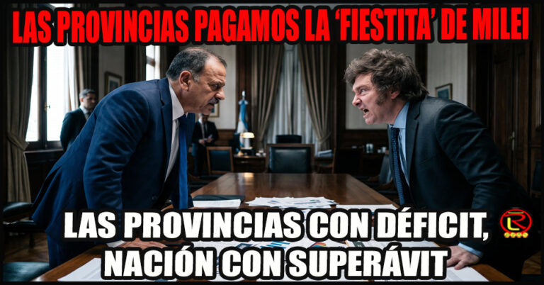 El déficit de las provincias, la cara oculta del superávit fiscal de Milei