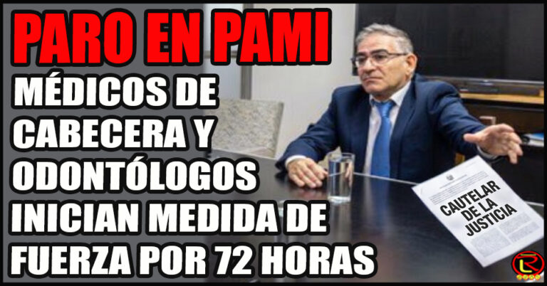Es para reclamar una recomposición de haberes que perciben por cada consulta