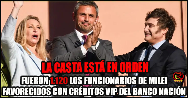 Sharif Menem, Nazarena Menem y 1.118 libertarios más