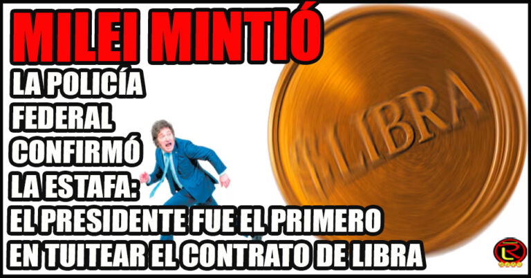 Se caen las coartadas de Milei en el caso $Libra