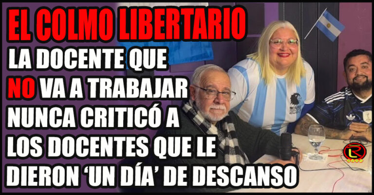 ¿La Rioja sale adelante trabajando? Carmen Rizzo cobra del Estado pero no va a trabajar