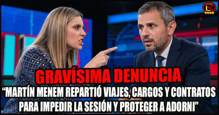 La Diputada Nacional Marcela Pagano apuntó contra el riojano por evitar la interpelación de Adorni