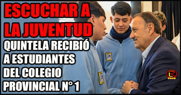 “Tuvimos una linda charla con los chicos y nos emocionaron sus reflexiones y sus miradas”