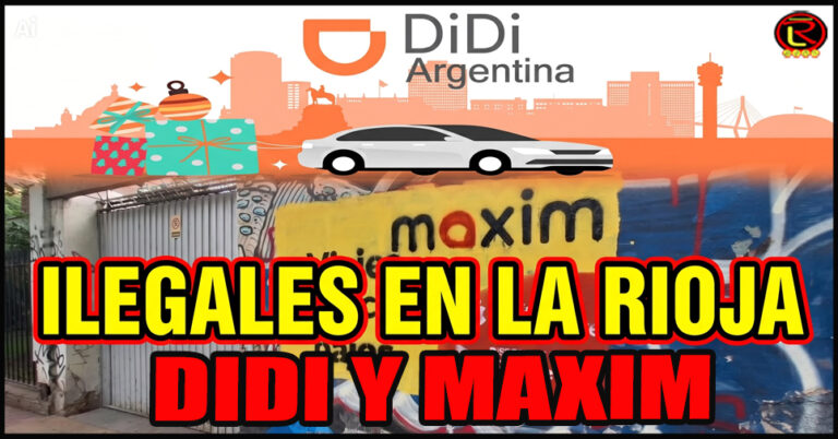 El Municipio advirtió que «MAXIM y DIDÍ no están habilitados para circular»