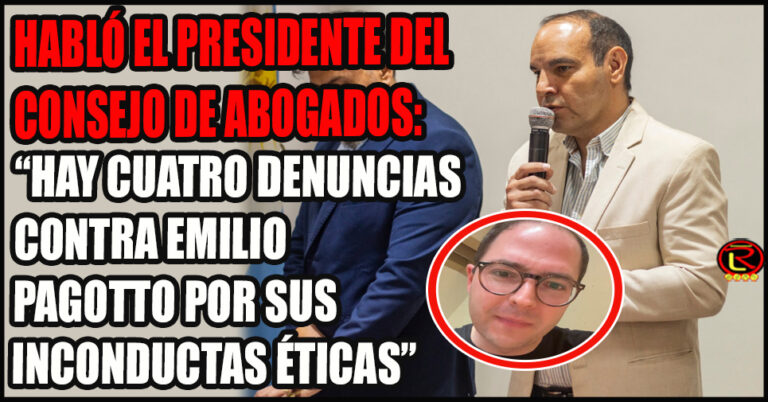 «Las sanciones están establecidas en la Ley, pueden ser llamados de atención, apercibimientos o suspensiones de matrícula»