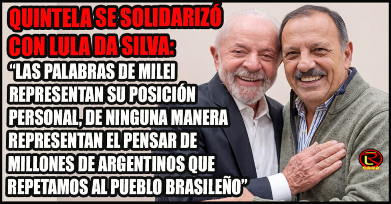 El Gobernador riojano habló del ‘profundo desiquilibrio emocional’ de nuestro Presidente