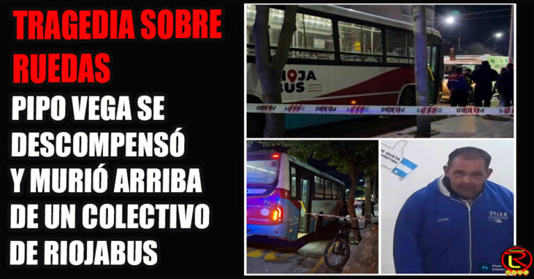 El pasajero cayó pesadamente y se golpeó contra uno de los escalones del interior del Colectivo