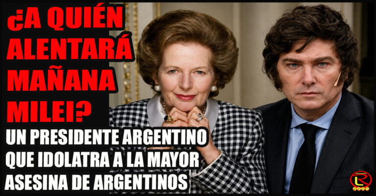 Milei NO SALTA: tiene una foto de Margaret Thatcher en su despacho en Casa Rosada