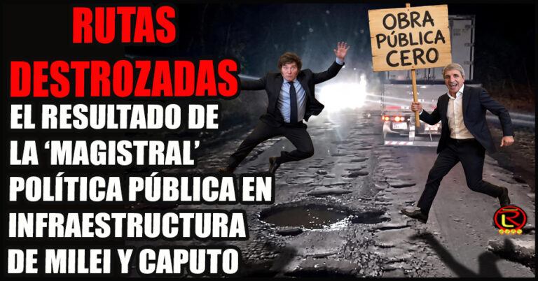 Videos de rutas en ruinas en todo el País alarman a la ciudadanía