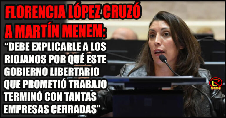 La Senadora aseguró que «La Rioja es la provincia más discriminada del país»