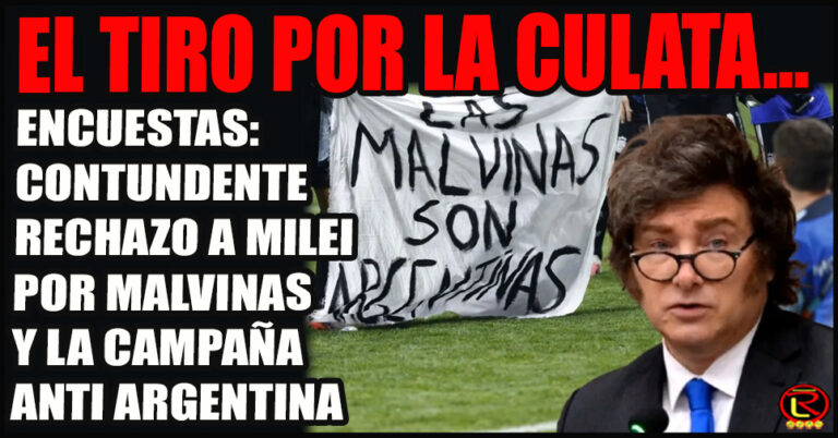 El gobierno de Milei quiso subirse a una proclama nacionalista de la que los argentinos lo bajaron rápidamente