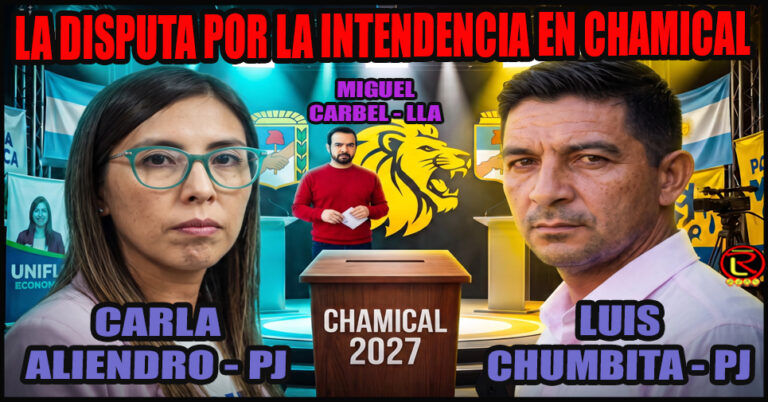 Luis Chumbita irá por la continuidad del actual Proyecto Municipal frente a una oposición liderada por Carla Aliendro