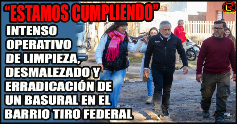 El Municipio avanza con la erradicación de focos infecciosos