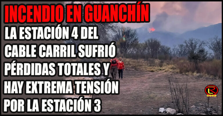 Avanza el fuego en Chilecito y provoca severos daños