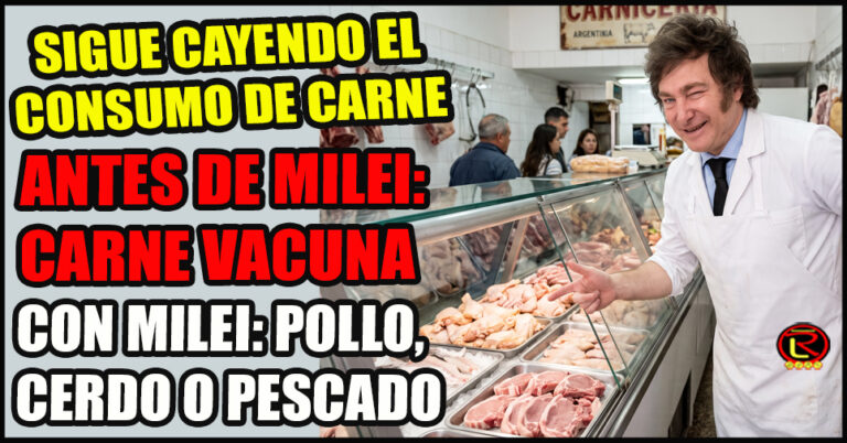 Caruso: «la gente cambió la carne vacuna por opciones más económicas»