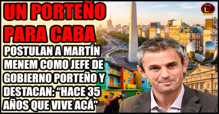 Según LPO Karina Milei sonde a Menem como candidato en CABA
