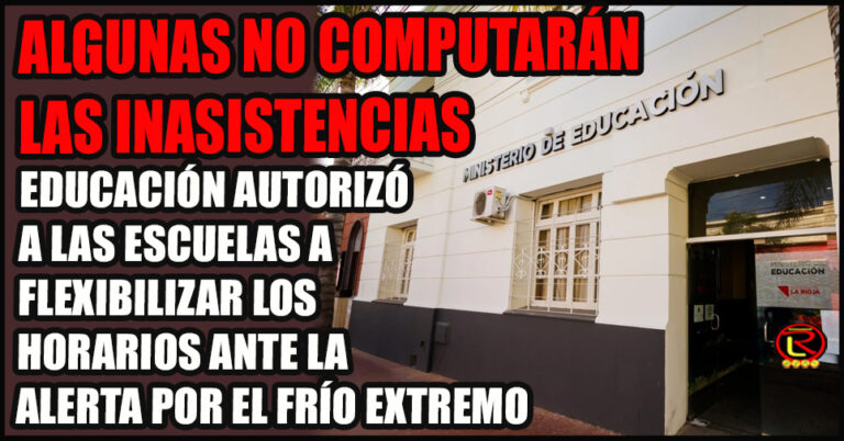 «Las instituciones educativas podrán adecuar horarios y la organización de las actividades»