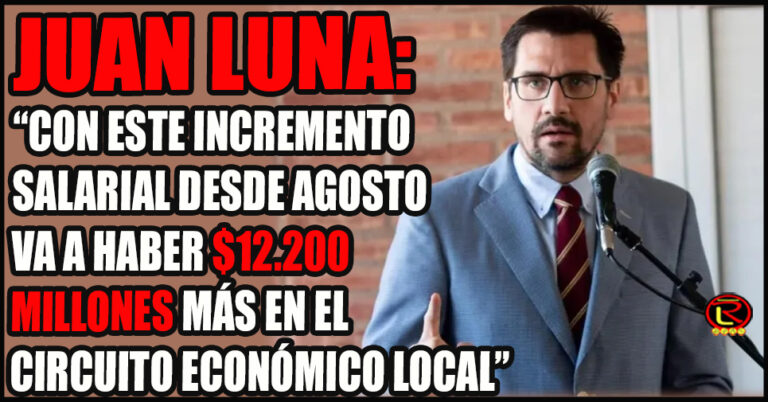 «El Gobernador decidió volcar casi la totalidad de los recursos en los sueldos, porque entiende que eso también beneficia a otros actores de la economía local, como los comerciantes»