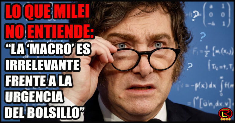 Los analistas explican por qué Milei se hunde en las Encuestas