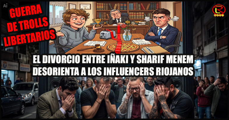 La interna libertaria en las redes tiene su capítulo en La Rioja
