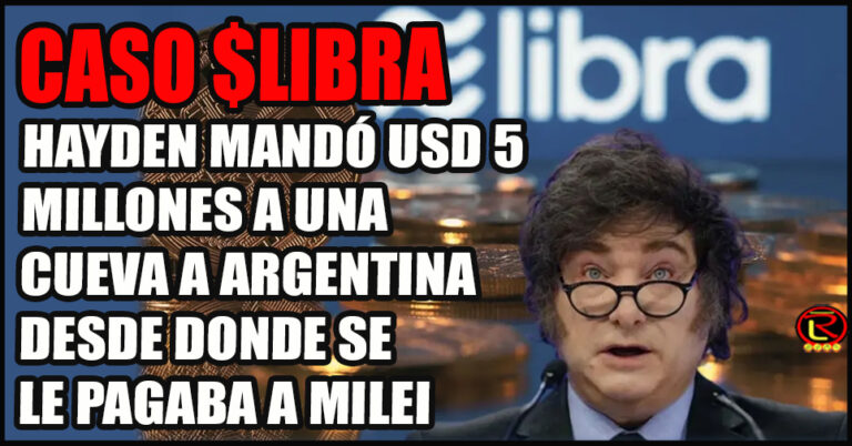 La primera transferencia ocurrió horas después de reunirse con Javier Milei en Casa Rosada