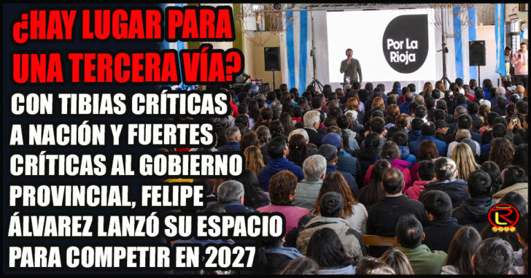 Por La Rioja pretende ser una alternativa al PJ y a LLA en toda la Provincia