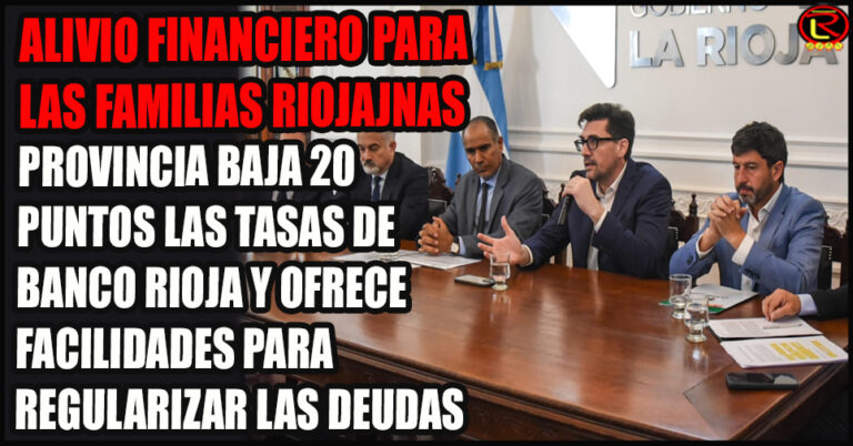 La tasa será del 52 por ciento para créditos a 12 meses y del 56 por ciento para plazos de hasta 36 meses